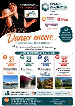 Spectacle "danser encore"_Culoz-Béon - France Alzheimer