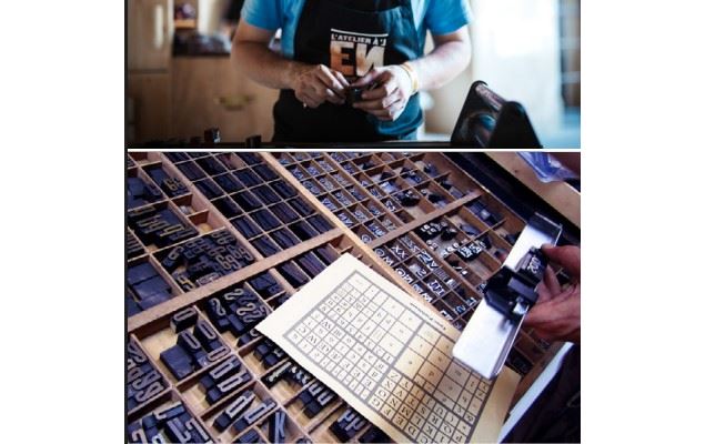 L’impression clandestine, tout un art ! Avec l’artiste-typographe de l’Atelier à l’envers_La Balme-d
