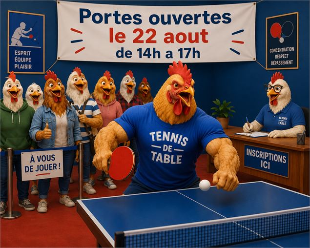 Journée Portes ouvertes tennis de table