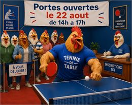 Journée Portes ouvertes tennis de table