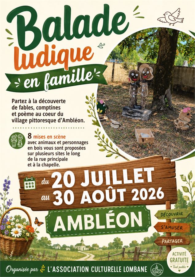 balade ludique - Association culturelle de Lombane