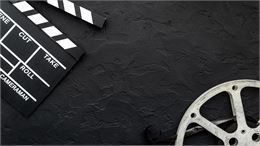 éléments représentants le cinéma - canva