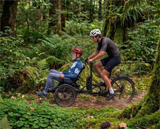Présentation des vélos adaptés et fauteuils tout terrain_Morillon