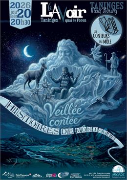 Visuel de l'affiche Veillée Contée. Les Conteurs du Môle. - ARCADE