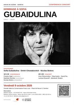 Hommage à Sofia Gubaidulina - Oxana Besenta