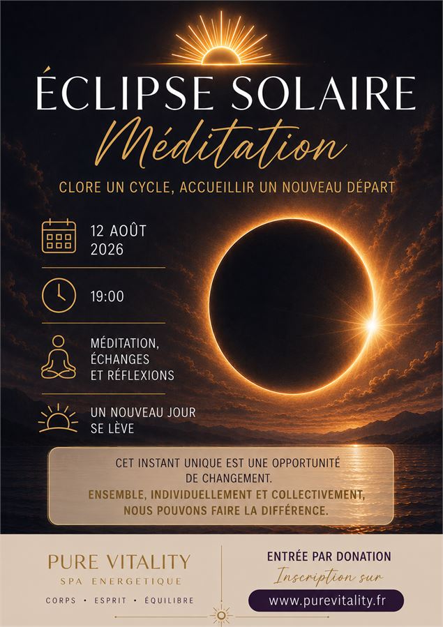 Méditation : éclipse solaire - Méditation : éclipse solaire