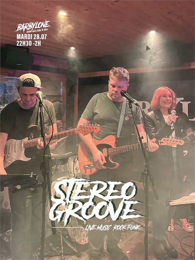 LIVE MUSIC • Stéréo Groove_Les Gets