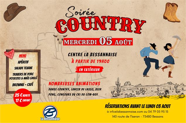 Soirée country_Bessans