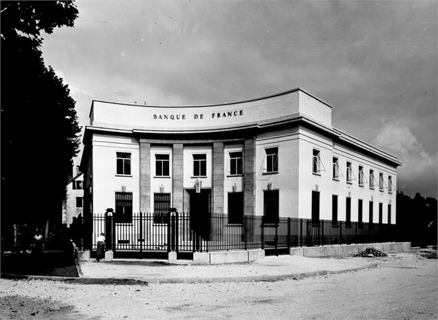 Visite architecturale de la Banque de France d'Annecy - Journées européennes du patrimoine et du mat