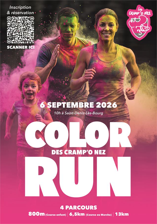 affiche color run  - oui
