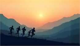 Côre Run_Aime-la-Plagne - Image de magnific