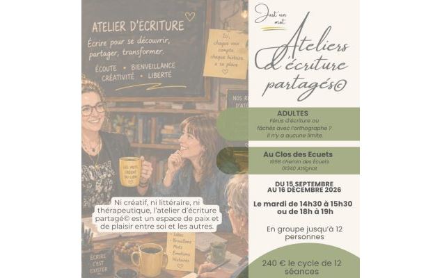Ateliers d’écriture partagés_Attignat - ©LCDE