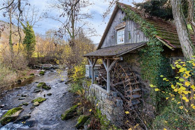 J'aime l'été à La Côte d'Aime | Visite du moulin à eau de Pierrolaz_La Plagne Tarentaise - Image de 