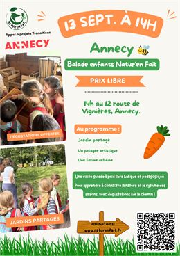 "Balade enfants natur'en fait"_Annecy
