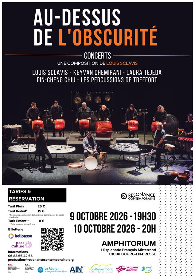 Affiche Au-dessus de l'obscurité - Résonance Contemporaine