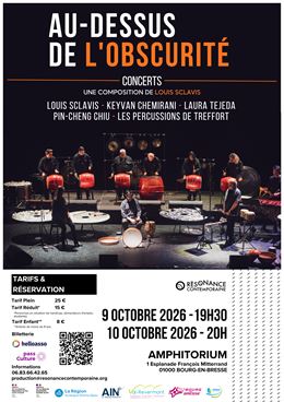 Affiche Au-dessus de l'obscurité - Résonance Contemporaine