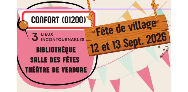 Fête de village CONFORT - AL