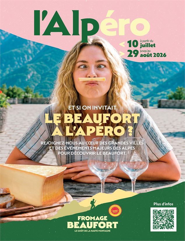 Affiche Alpéros - Syndicat de Défense du Beaufort