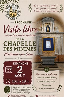 Visite du 2 août 2026 - Les Amis des Minimes