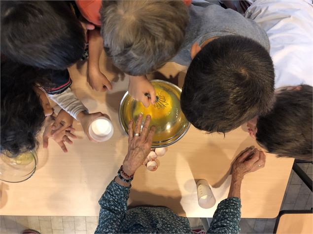 Des pâtes dans mon école en Haute-Maurienne : atelier groupe scolaire_Chambéry