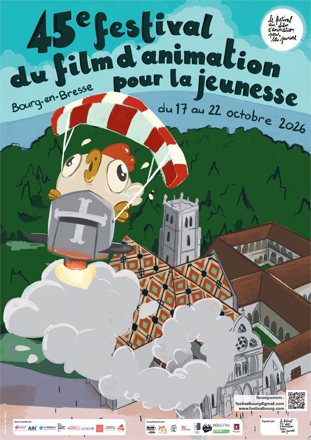 Affiche FFAJ 2026 - Festival du Film d'Animation pour la Jeunesse