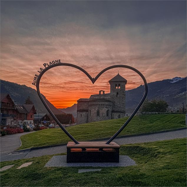 Visite guidée nocturne de la basilique Saint-Martin_Aime-la-Plagne - JM Aime-la-Plagne
