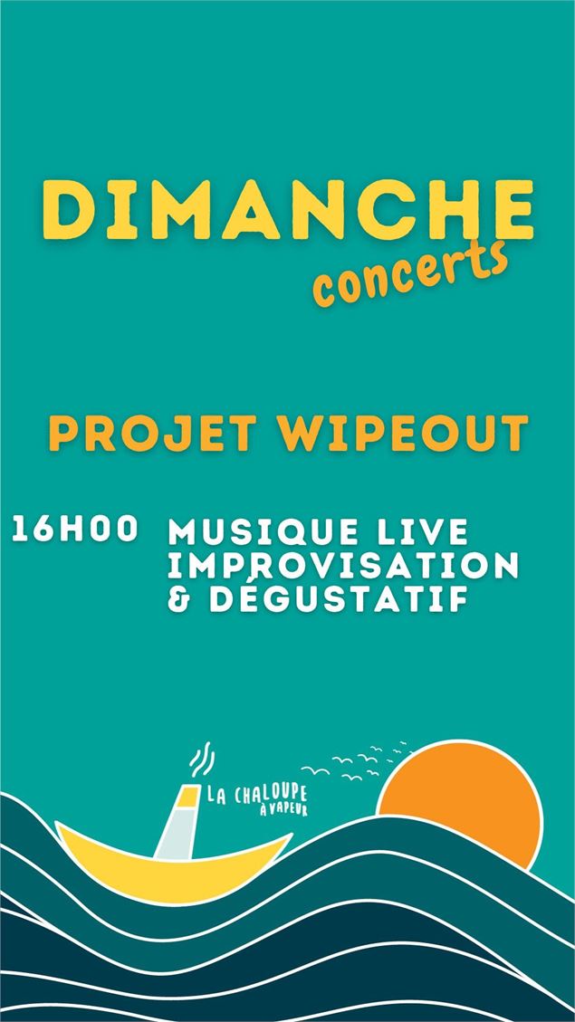 Concert à La Chaloupe à Vapeur ! - LA Barje