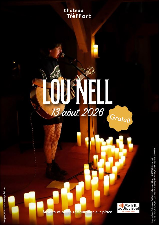 Lou Nell en concert au Château de Treffort