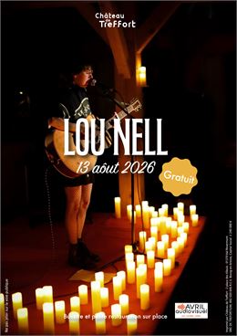 Lou Nell en concert au Château de Treffort