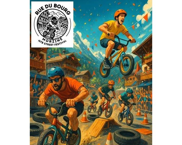 Mini  bike race Morzine_Morzine