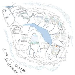 Réalisation de drapeaux de la biorégion du Léman - Collectif Hydromondes