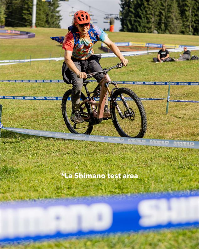 Shimano Test Area - Les Gets Tourisme
