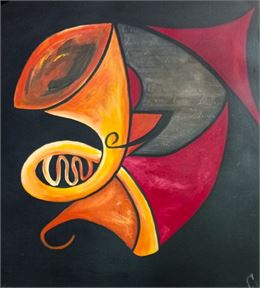 Exposition de peinture : "Nidja"_Chambéry - Christine Nicollet