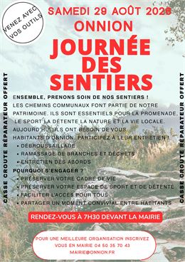 Affiche - Mairie Onnion