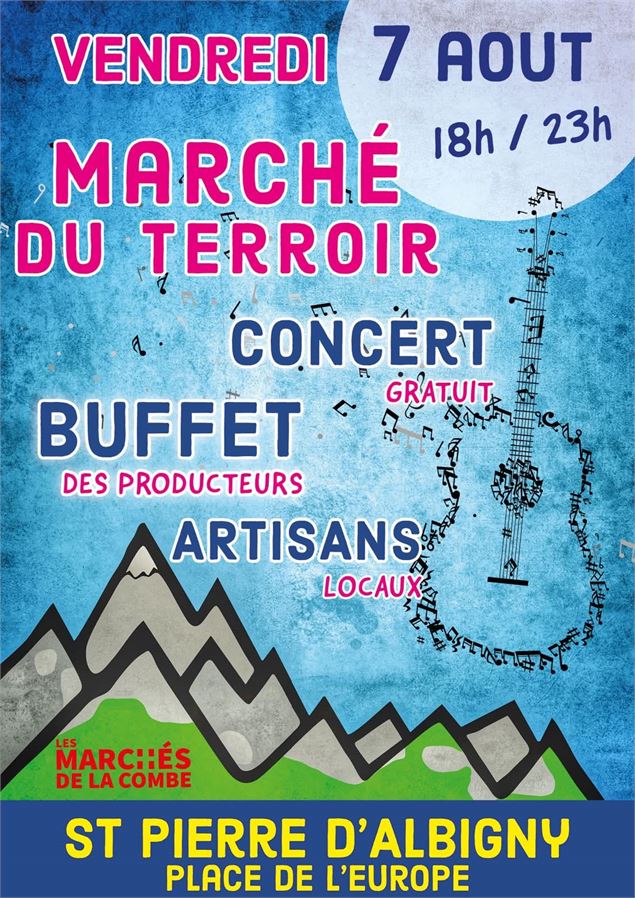 Marché de producteurs et soirée festive_Saint-Pierre-d'Albigny