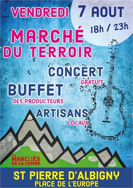 Marché de producteurs et soirée festive_Saint-Pierre-d'Albigny