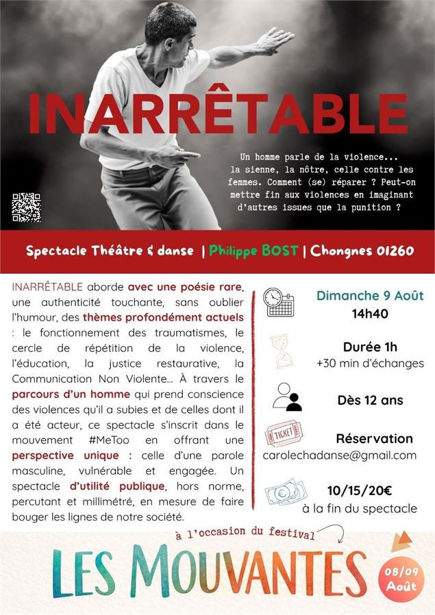 Spectacle théâtre et danse 
