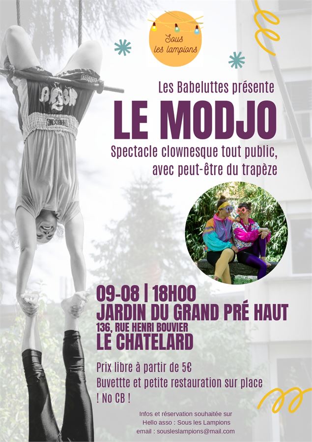 Affiche spectacle - Joanne Giaux