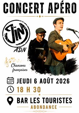 Affiche concert les touristes - Les Touristes