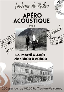 Apéro accoustique à l'auberge de Ruffieu_Haut Valromey - Auberge de Ruffieu