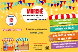 Marché des producteurs et artisans locaux_Bessans