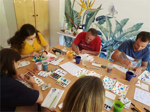 Atelier d'aquarelle - Clémence Bricout