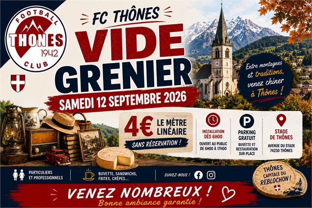 Vide-grenier du Football Club_Thônes - Football Club