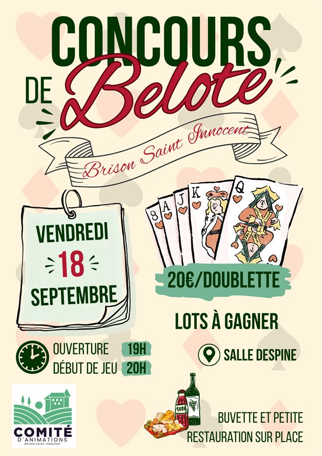 Concours de belote - ok