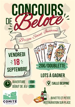 Concours de belote - ok