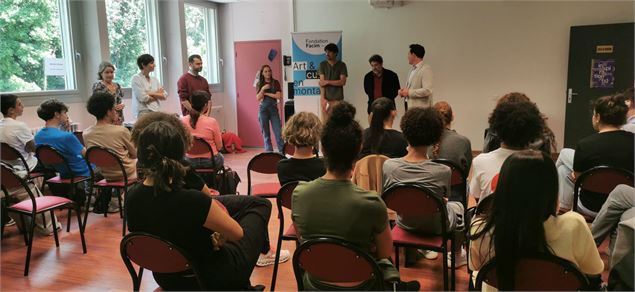 Restitution avec Gabrielle de Tournemire - Fondation Facim