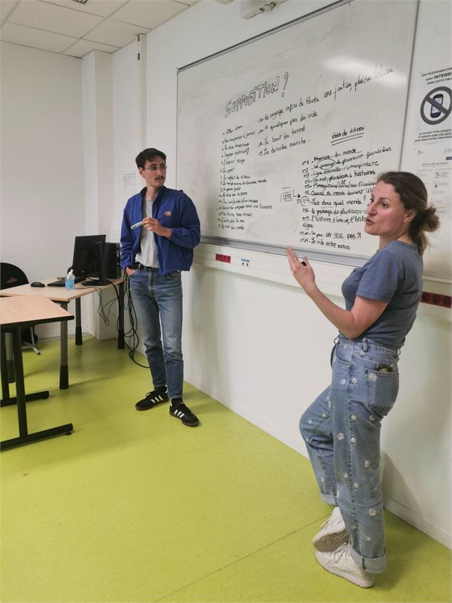 Atelier d'écriture : projet groupe scolaires_Chambéry