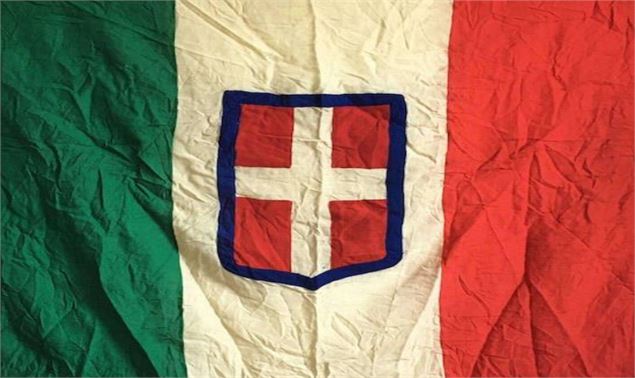 Drapeau italo-maurinnais - Capture d'écran site Etsy