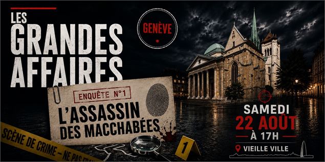 Jeu d’enquête « L'assassin des Macchabées » - Léman Expériences