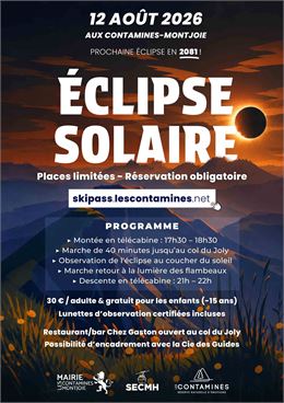 Soirée spéciale éclipse solaire_Les Contamines-Montjoie